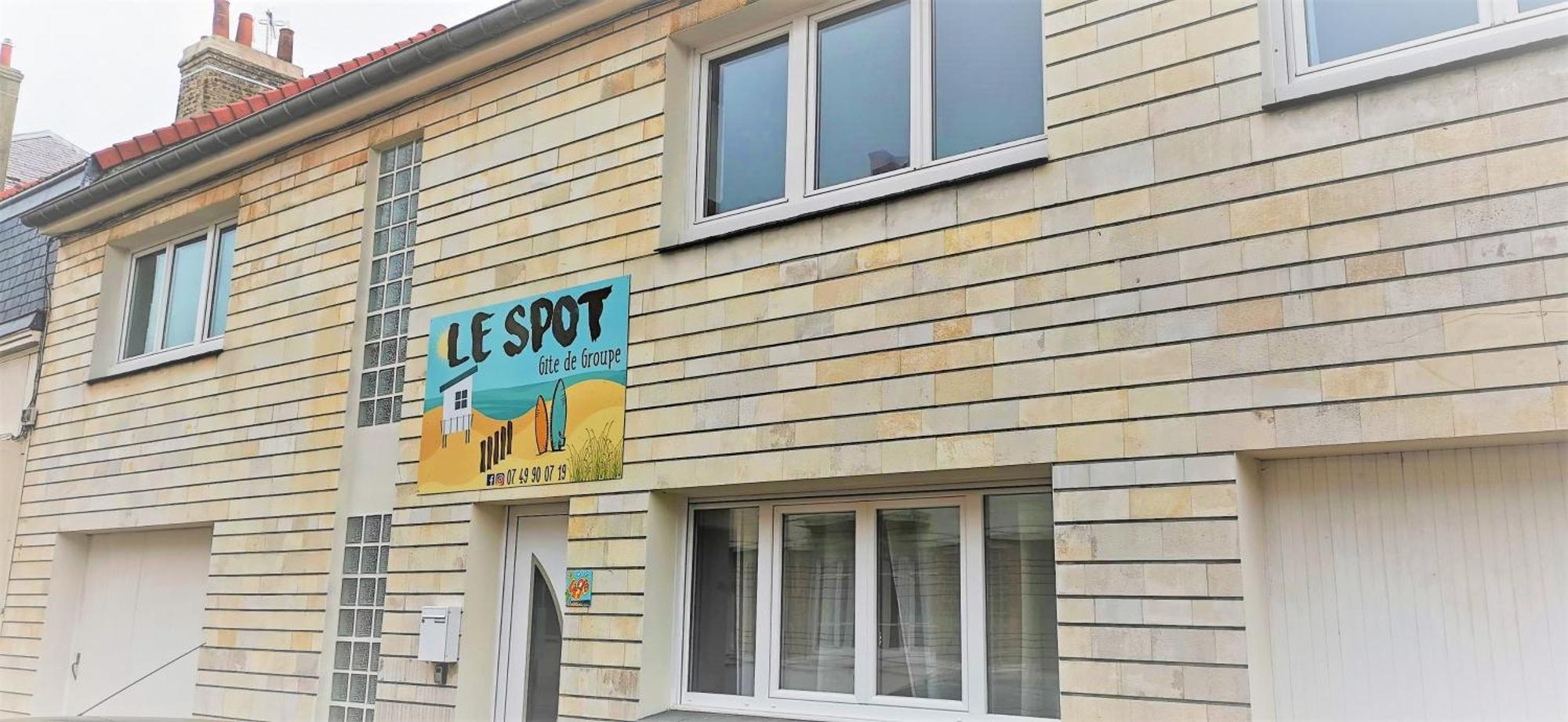 Le Spot Bleriot-Plage Gite De Groupe Proche Mer 桑加特 外观 照片
